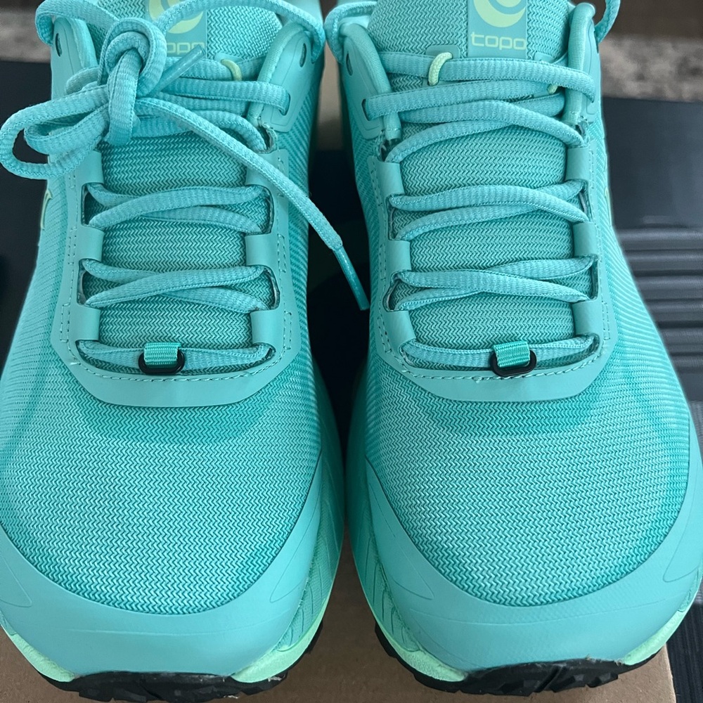Topo Athletic MTN Racer3 Turquoise Trail Running Shoes